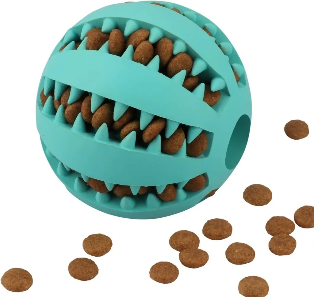 Dog Puzzle Teething Balls with Treats